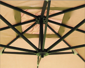 Διπλό ρωμαϊκό Sunshade παραλιών μεγάλο Cantilever ομπρελών Parasol 2.5X2.5m προμηθευτής