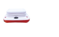 PVC διογκώσιμο άσπρο κόκκινο επίπλων παραλιών πιό δροσερό 0.40mm διογκώσιμο υπαίθριο προμηθευτής