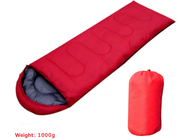 Μικρός άνετος με κουκούλα θερμικός υπνόσακος για την εποχή 4 - μπλε/κόκκινο χρώμα 210X75 εκατ. προμηθευτής