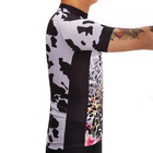 Κοστούμι Dryfit πολυεστέρα σχεδίου λεοπαρδάλεων που ανακυκλώνει τα εξαρτήματα ανακύκλωσης ποδηλάτων μπλουζών του Τζέρσεϋ προμηθευτής