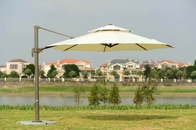 250g Sunshade παραλιών πολυεστέρα ομπρέλα 3.5M Cantilever Parasol βαριά βάση γρανίτη προμηθευτής