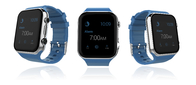1.54» Pedometer Wristband συσκευών ιχνηλατών ικανότητας TFT ρολόι με την κάρτα SIM προμηθευτής