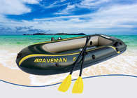 Σκούρο πράσινο ανθεκτική διογκώσιμη βάρκα Braveman, κατάλληλη ελαφριά διογκώσιμη βάρκα προμηθευτής