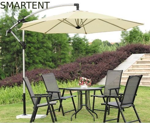 Αγορά Η μεγάλη ασημένια Sunshade παραλιών ομπρέλα 270cm πλευρά 300cm τοποθετεί την ομπρέλα Patio διαδικτυακή κατασκευή