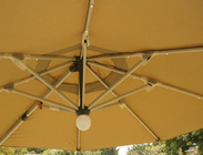 Αργίλιο 150cm διπλό Sunshade παραλιών ομπρελών Patio Parasol τηλεχειρισμού ομπρελών προμηθευτής