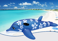 Το υπαίθριο συνήθειας PVC διογκώσιμο κολυμπώντας μωρών παιχνίδι λιμνών σχεδίου δελφινιών Floater ζωηρόχρωμο μεγάλο διογκωμένο χαλαρώνει το κρεβάτι αέρα προμηθευτής