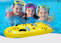 Των κίτρινων παιδιών αέρα κρεβατιών διογκώσιμο στρώμα ιστιοσανίδων παραλιών επιπλέον κολυμπώντας προμηθευτής