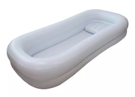 Φορητή Ιατρική Μπανιέρα Πισίνας Φουσκωτή PVC Λευκού Χρώματος 220x100x38CM προμηθευτής