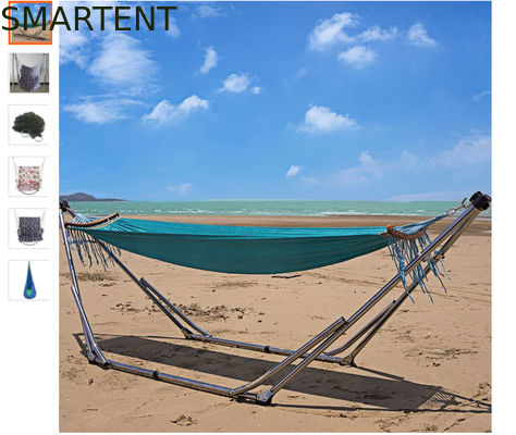 Αγορά Ζωηρόχρωμη φορητή αιώρα Hamaca 270X80Cm ταξιδιού ελεύθερου χρόνου αιωρών στρατοπέδευσης διαδικτυακή κατασκευή