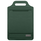 Υψηλό στάνταρ 13' πράσινο PU πολλαπλής χρήσης laptop τσάντες με τσάντα φερμουάρ προμηθευτής