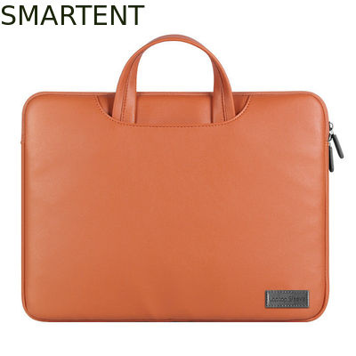 Αγορά Κλειδωμένο με φερμουάρ PU laptop sleeve bags με φούσκα 7mm padding και λαβή πεταλούδας διαδικτυακή κατασκευή