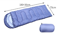 Μπλε Αδιάβροχο 190T Πολυεστέρα Εξωτερικά όρη υπνοσακίδια για κρύο καιρό προμηθευτής