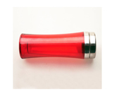 700ML κόκκινο διπλοτειχισμένο πλαστικό καυτό και κρύο μπουκάλι νερό 1ltr χάλυβα Stanless μπουκαλιών νερό προμηθευτής