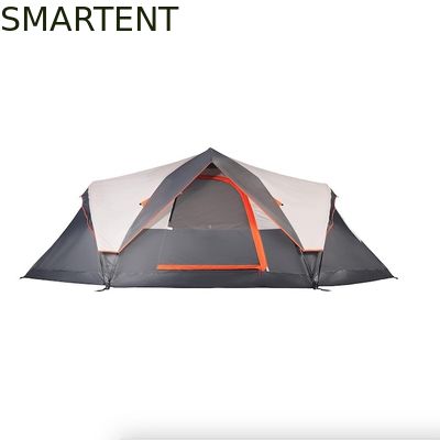 Αγορά 410*210*140CM Γκρι Πολυεστέρα 6 Σεζόν Pop Up Τέντα Κατασκηνώσεως Με Αδιάβροχο Πατώμα / Δακτυλικά Δίκτυα διαδικτυακή κατασκευή