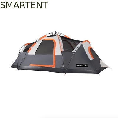 410*210*140CM Γκρι Πολυεστέρα 6 Σεζόν Pop Up Τέντα Κατασκηνώσεως Με Αδιάβροχο Πατώμα / Δακτυλικά Δίκτυα προμηθευτής