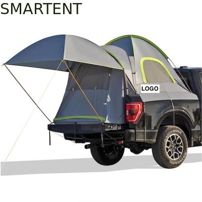 Αγορά 90.5 x 63 x 67' ίντσες 2 άτομα Custom Green Waterproof PU2000 Polyester ελαφρύ φορητό pickup τέντα φορτηγό διαδικτυακή κατασκευή