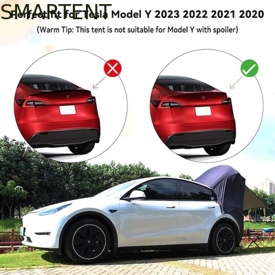 Ελαφρύ 4 Σεζόν Tesla Καμπινγκ Τέντα Μαύρο Χρώμα Αδιάβροχο Ασημένιο Πολυεστέρα 210D Γρήγορη ρύθμιση 10 λεπτών προμηθευτής