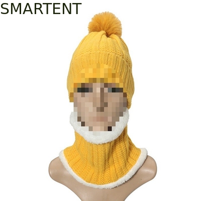 Εξωτερικό Eco Friendly Rpet 2Pcs Set Kids Beanie Collar Warmer Υποστήριξη Ανανεώσιμη Εμπορική Ετικέτα Custom Fair Trade προμηθευτής