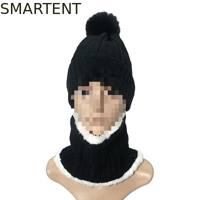 Εξωτερικό Eco Friendly Rpet 2Pcs Set Kids Beanie Collar Warmer Υποστήριξη Ανανεώσιμη Εμπορική Ετικέτα Custom Fair Trade προμηθευτής