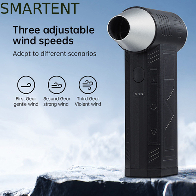 Βίαιος Turbo Fan Μίνι Καμπινγκ Εξωτερικό Χεριόχρηστο Μεγάλη ταχύτητα Απομάκρυνση σκόνης Ρυθμίσιμη Καμπινγκ Για Προσαρμοσμένα Παγωμένα Συσκευάσματα Καμπινγκ προμηθευτής
