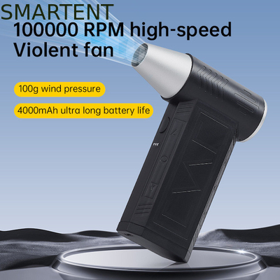 Βίαιος Turbo Fan Μίνι Καμπινγκ Εξωτερικό Χεριόχρηστο Μεγάλη ταχύτητα Απομάκρυνση σκόνης Ρυθμίσιμη Καμπινγκ Για Προσαρμοσμένα Παγωμένα Συσκευάσματα Καμπινγκ προμηθευτής