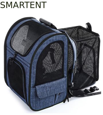 Αγορά Υπαίθριο 33.5*27*42CM Μπλε Κατιονικό Oxford Επεκτεινόμενο Σακίδιο Πλάτης Ταξιδιού για Κατοικίδια Μαλακό Ύφασμα Υπέροχα Απαραίτητα για το Αγαπημένο σας Συντροφάκι διαδικτυακή κατασκευή
