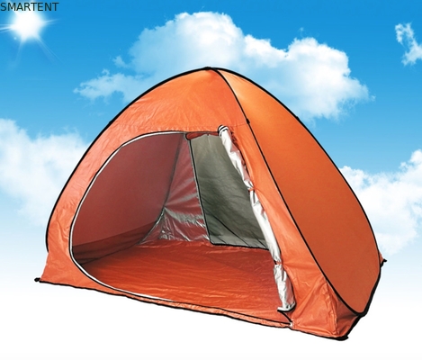 165*200*130cm Δυομελή Εξωτερική σκηνή κατασκήνωσης Γαλάζια Ανερόστεγη Ανθεκτική στα UV 190T Pop Up Shelter προμηθευτής