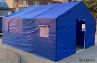 Μπλε βοήθειας στην καταστροφή σκηνών της Οξφόρδης χάλυβα σωλήνων προσωρινό καταφύγιο 3X4M σκηνών γεγονότος πλαισίων υπαίθριο προμηθευτής
