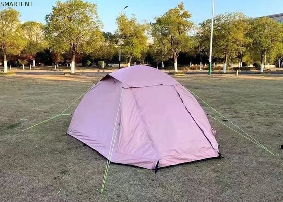 Καμπινγκ Ροζ φουσκωτή σκηνή PU3000mm φουσκωτή σκηνή κατασκήνωσης 3 άτομα προμηθευτής