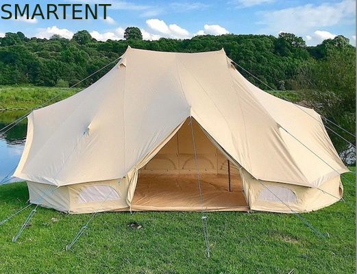 Αγορά 400X600X300CM μπεζ βαμβακιού ενιαίο στρώμα σκηνών κουδουνιών αυτοκρατόρων σκηνών στρατοπέδευσης καμβά υπαίθριο διαδικτυακή κατασκευή