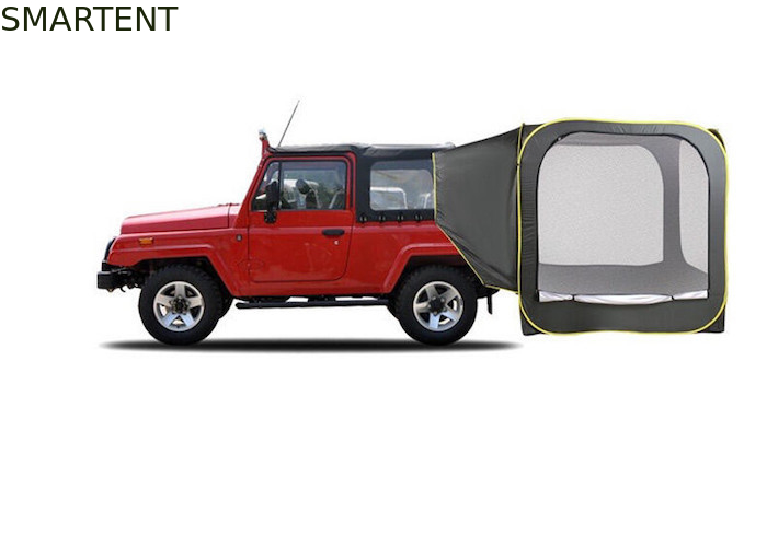 Pop Up Outdoor Camping SUV Αυτοκίνητο πίσω σκηνή 1500MM PU επικαλυμμένο 210T Polyester προμηθευτής