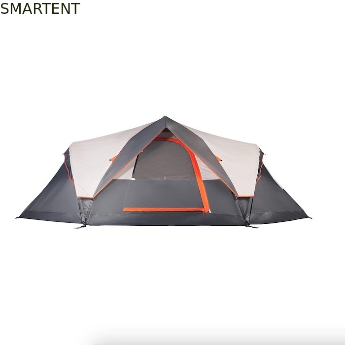 410*210*140CM Γκρι Πολυεστέρα 6 Σεζόν Pop Up Τέντα Κατασκηνώσεως Με Αδιάβροχο Πατώμα / Δακτυλικά Δίκτυα προμηθευτής