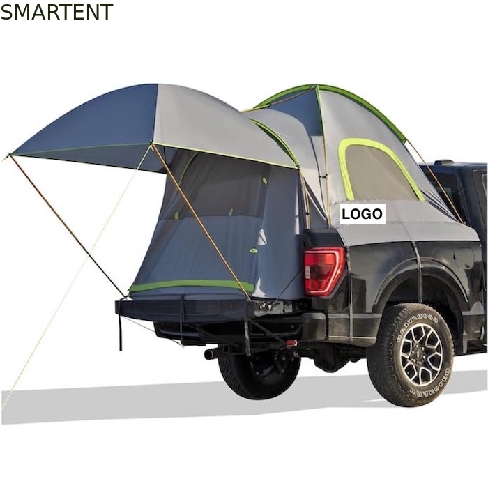 90.5 x 63 x 67' ίντσες 2 άτομα Custom Green Waterproof PU2000 Polyester ελαφρύ φορητό pickup τέντα φορτηγό προμηθευτής