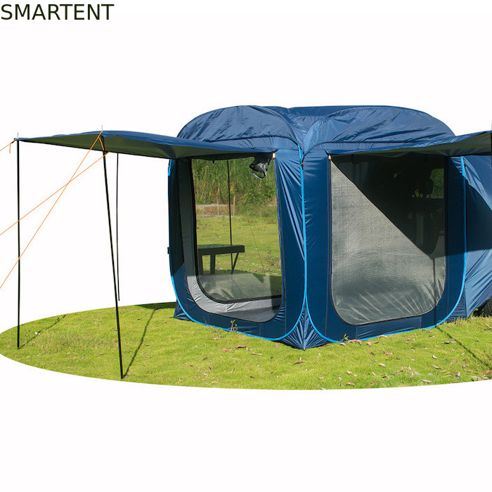 200*200*196CM Ασημένια επιχρισμένη σκηνή 210T Pop UP SUV με αδιάβροχο σχεδιασμό και προστασία από την υπεριώδη ακτινοβολία προμηθευτής