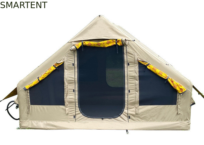395*300*200CM Αδιάβροχο Χακι Οξφόρδη 600D PVC 4-8 άτομα Ανθεκτική στην έκρηξη UV Τέντα κατασκήνωσης για υπαίθρια κατασκήνωση προμηθευτής